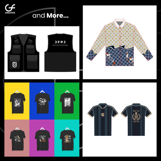 Desain Outfit (Kaos, dll.)